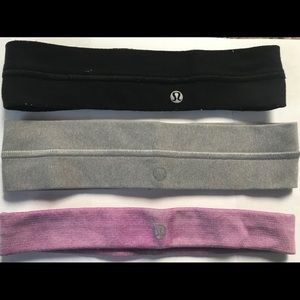 Bundle of 3 Lululemon headbands
